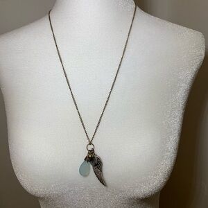 Wing Charm Necklace
